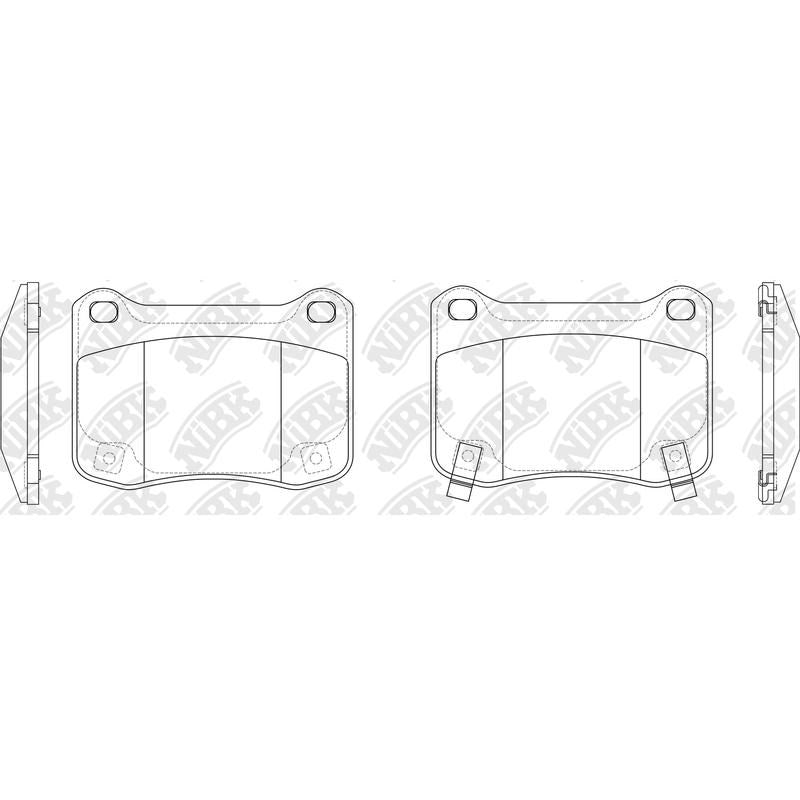 NIBK Pads PN1851