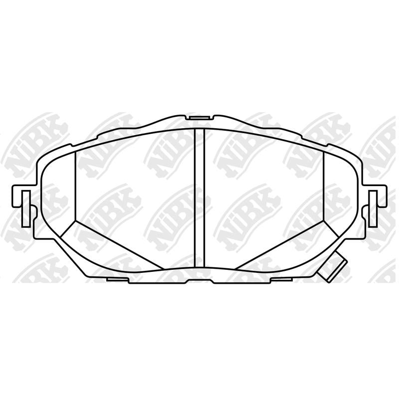 NIBK Pads PN1858