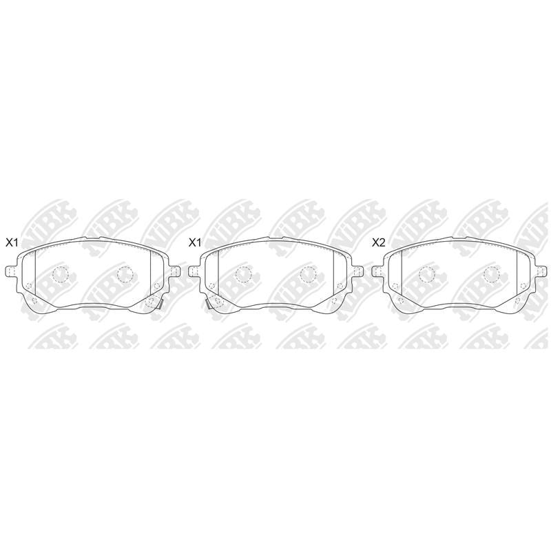 NIBK Pads PN1863