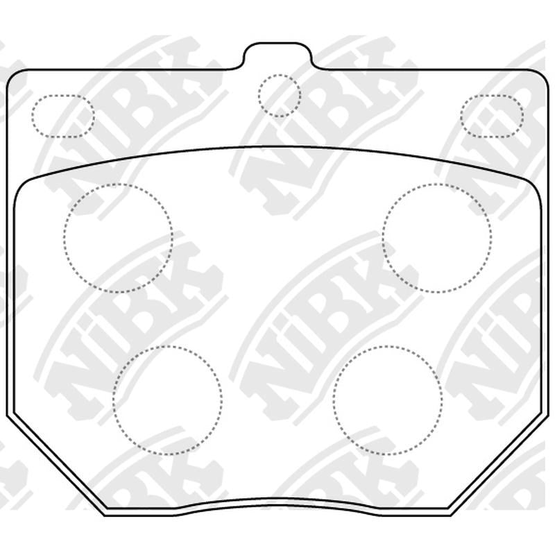 NIBK Pads PN2034