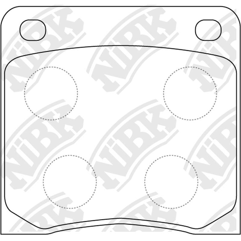 NIBK Pads PN2038