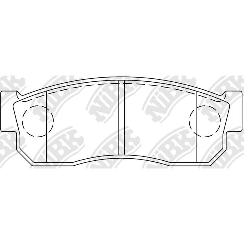 NIBK Pads PN2080