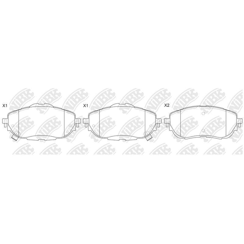 NIBK Pads PN21001