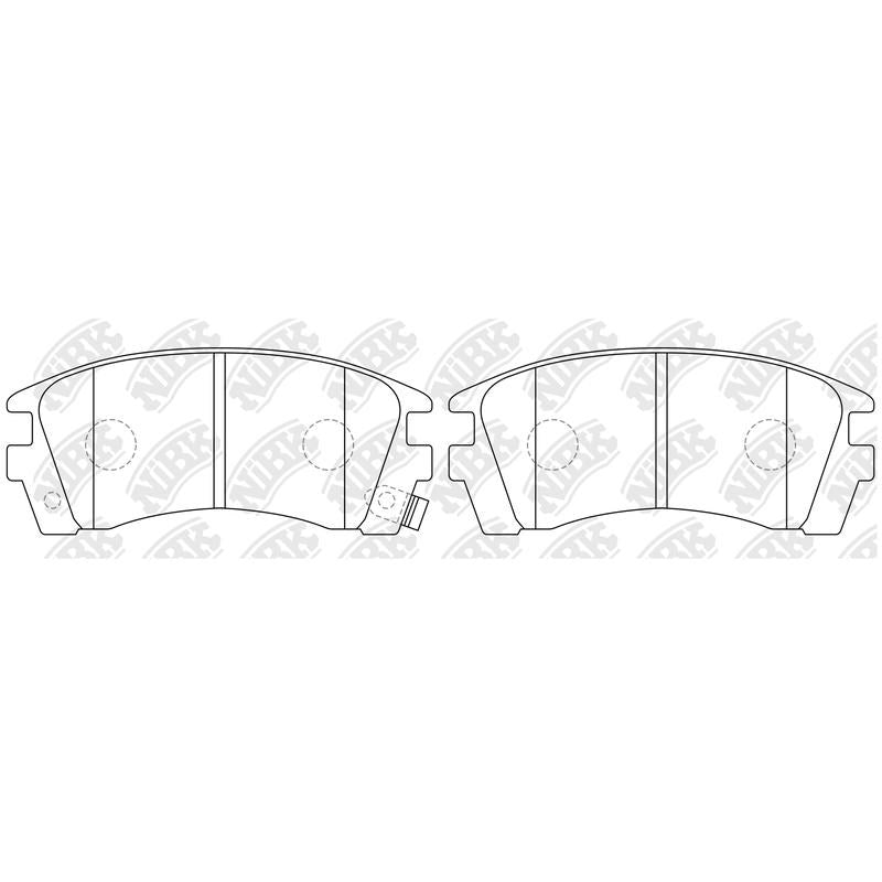 NIBK Pads PN2225