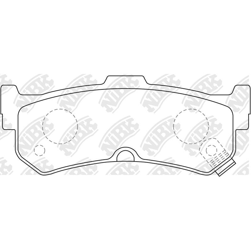 NIBK Pads PN2277