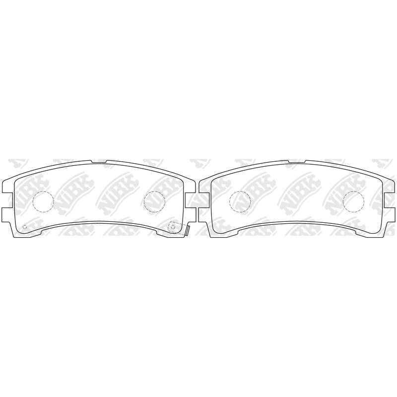 NIBK Pads PN2304