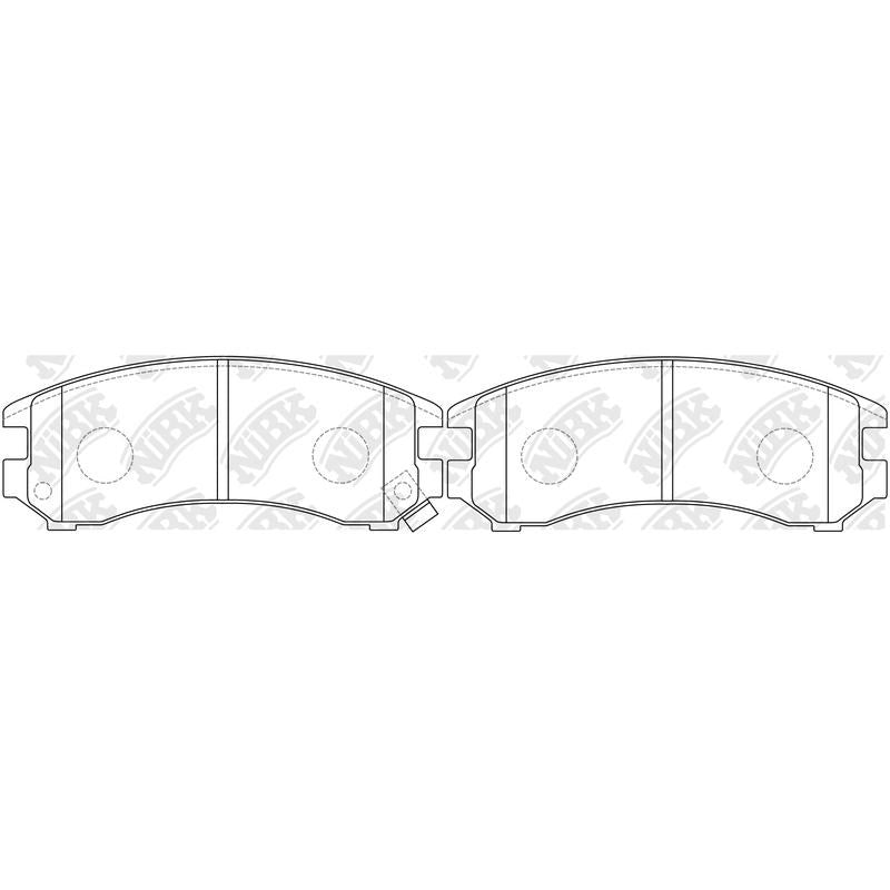 NIBK Pads PN2367