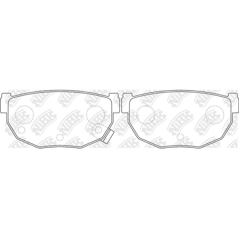 NIBK Pads PN2377