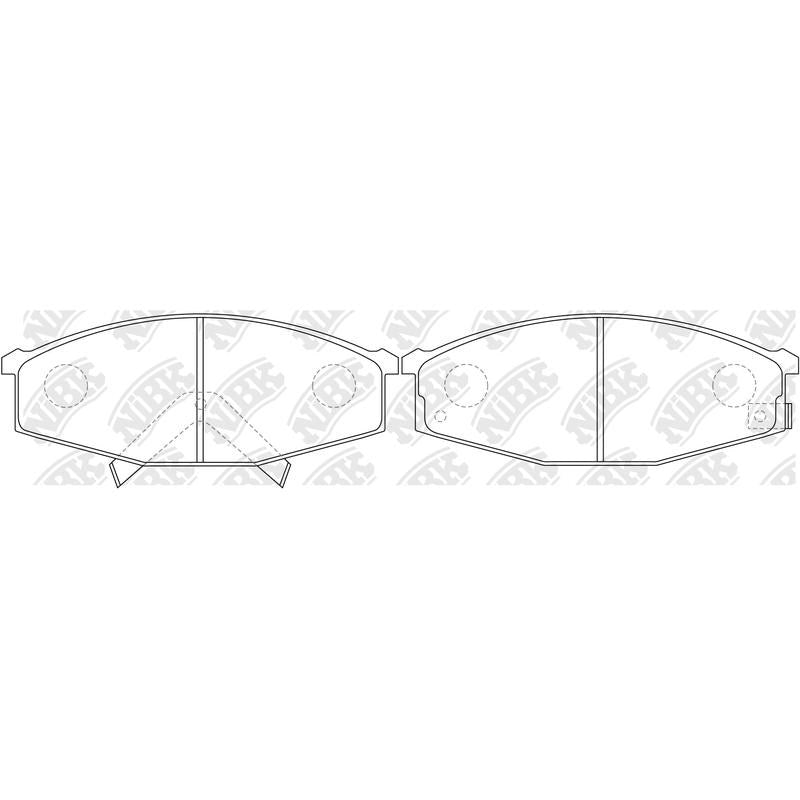NIBK Pads PN2383