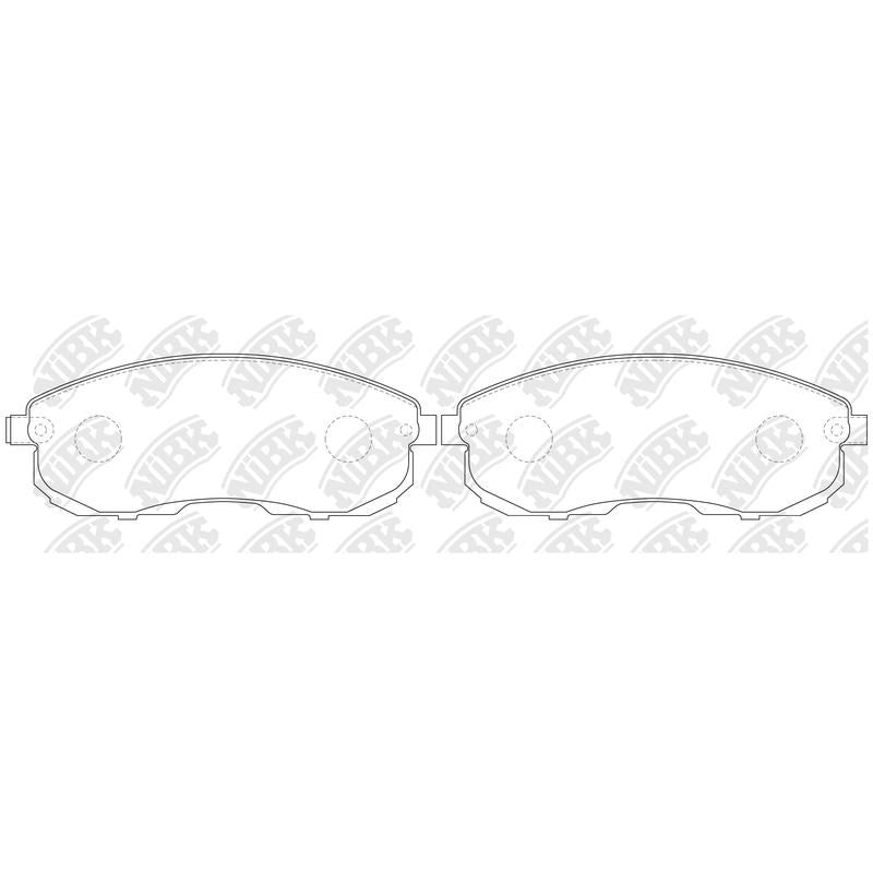 NIBK Pads PN2474