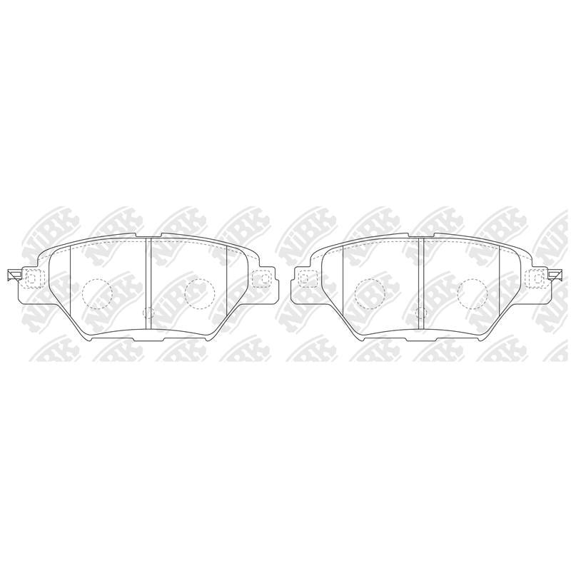 NIBK Pads PN2516