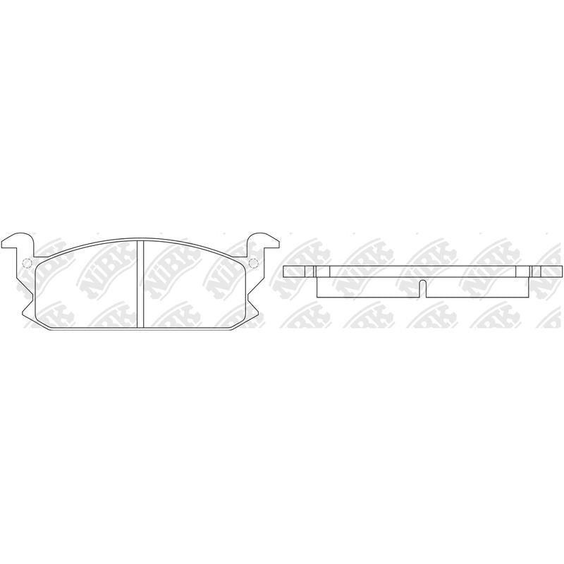 NIBK Pads PN26001