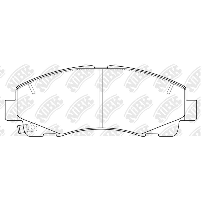 NIBK Pads PN28003