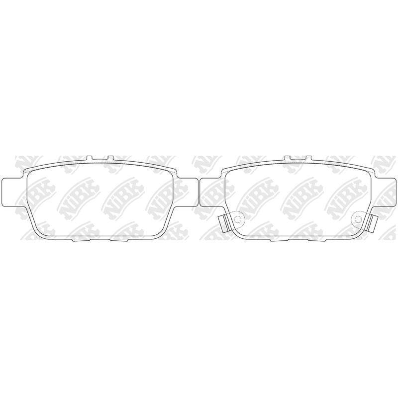 NIBK Pads PN28004