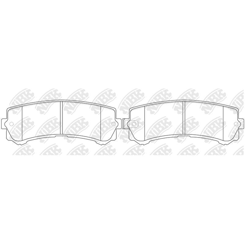 NIBK Pads PN2803