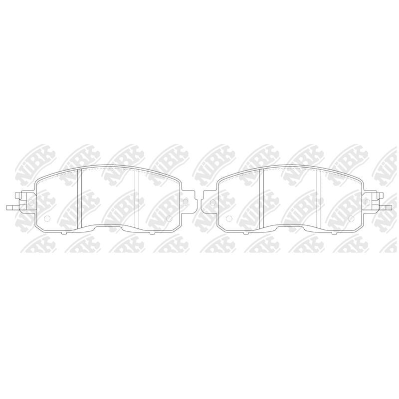 NIBK Pads PN2807