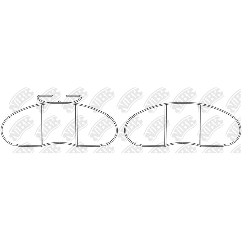 NIBK Pads PN2828