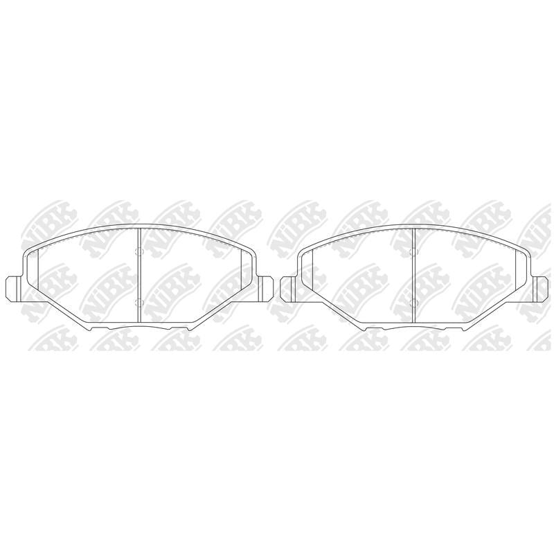 NIBK Pads PN33002