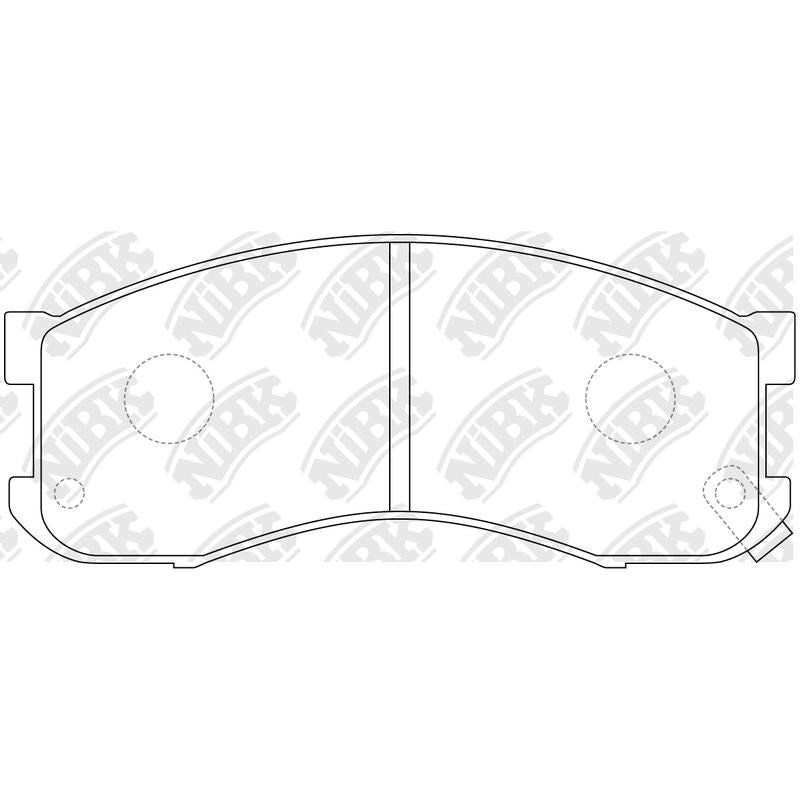 NIBK Pads PN3345