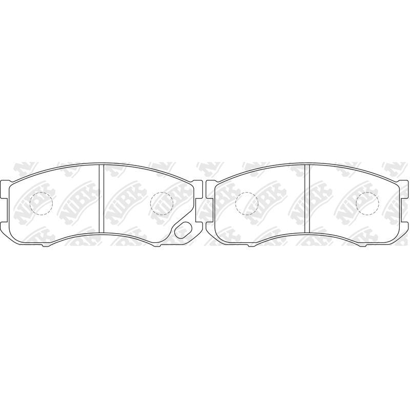 NIBK Pads PN3346