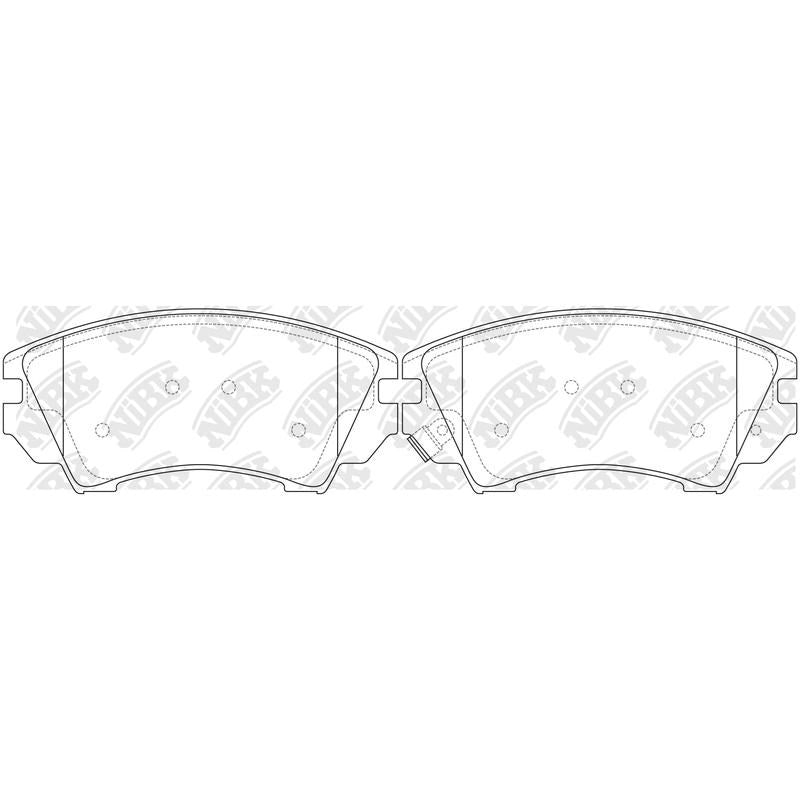 NIBK Pads PN34002