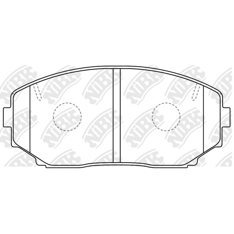 NIBK Pads PN3813