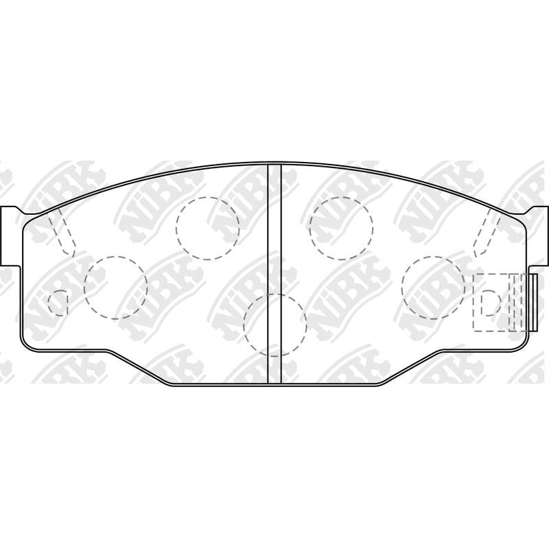 NIBK Pads PN4150