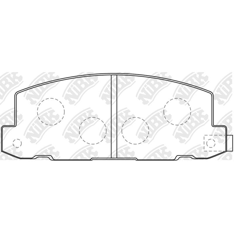 NIBK Pads PN4156