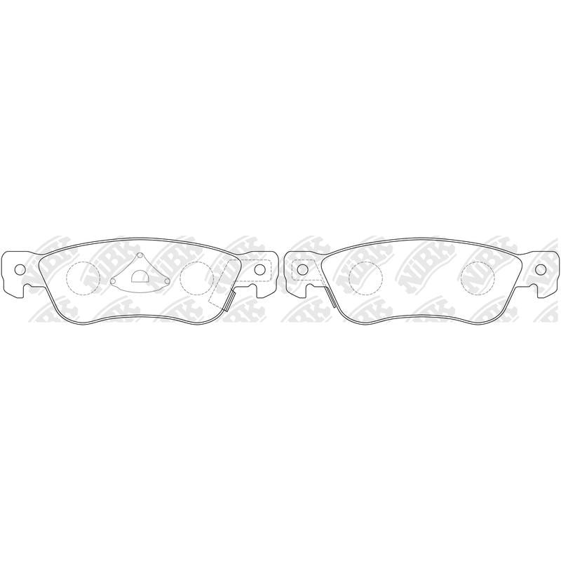 NIBK Pads PN4197