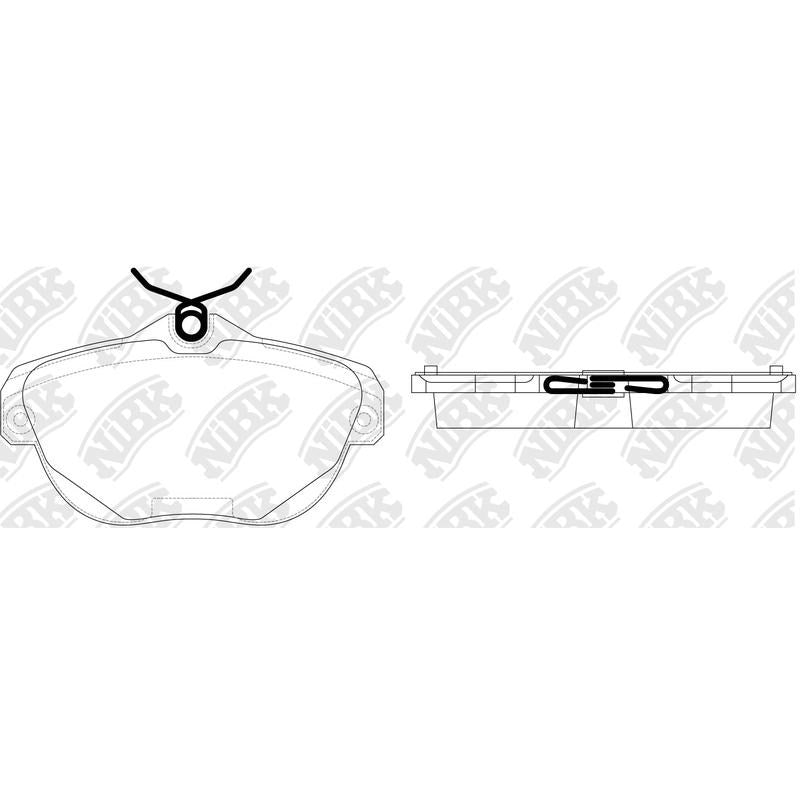 NIBK Pads PN42002
