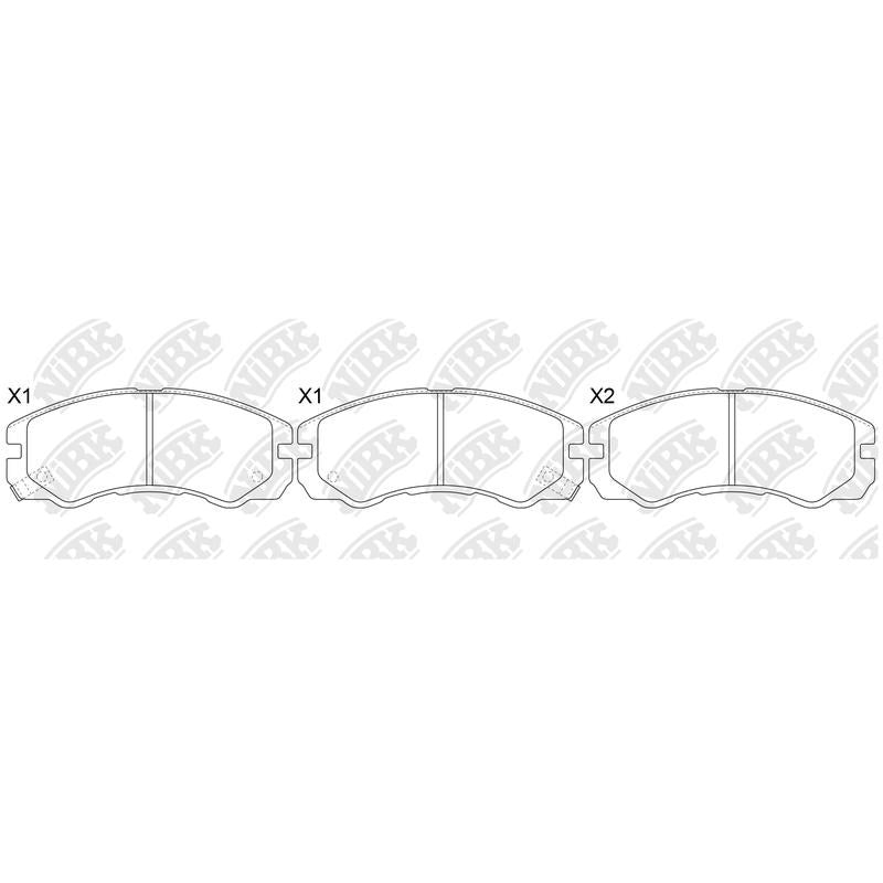 NIBK Pads PN4258