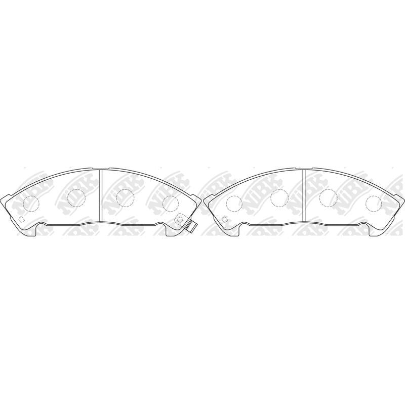 NIBK Pads PN4289