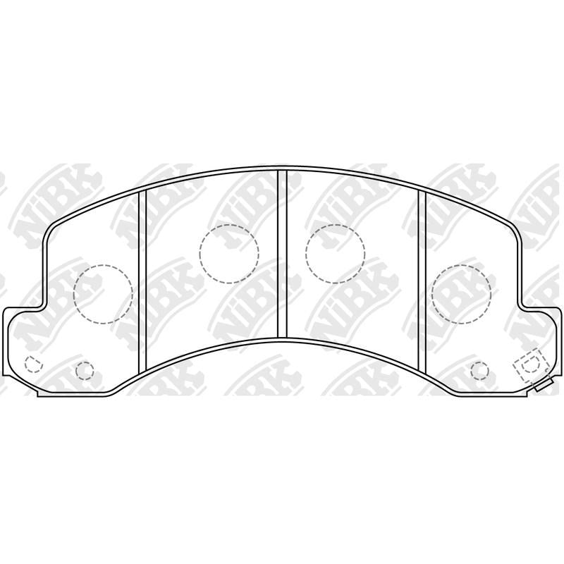 NIBK Pads PN4489