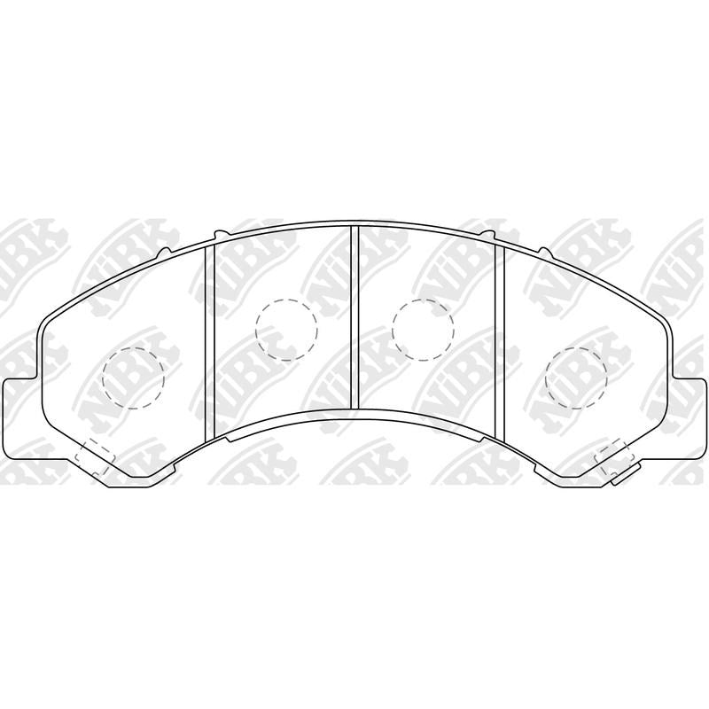 NIBK Pads PN4491