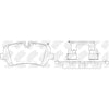 NIBK Pads PN47001