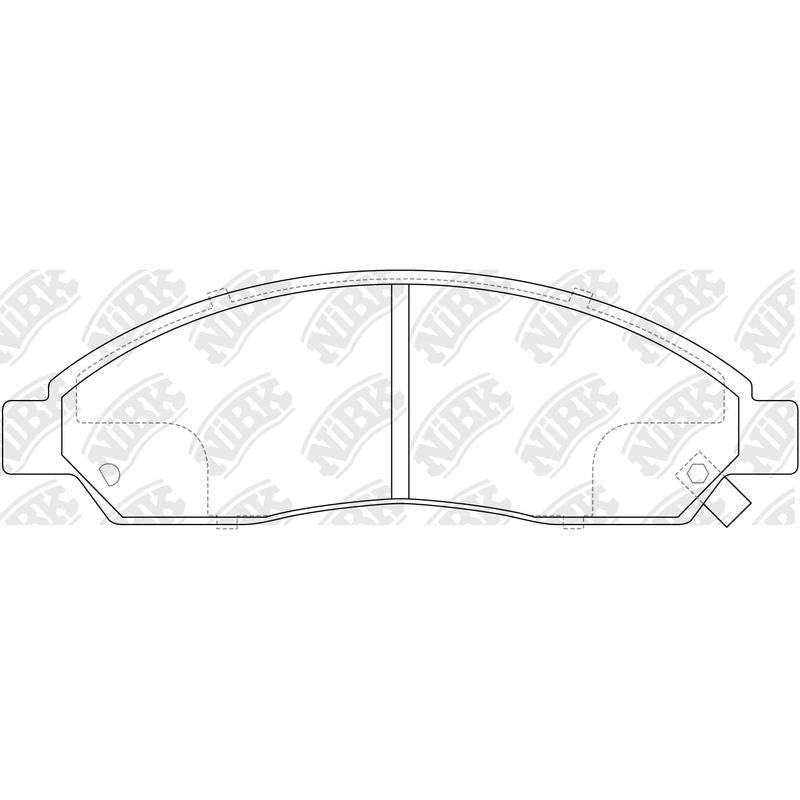 NIBK Pads PN4801