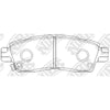NIBK Pads PN4802