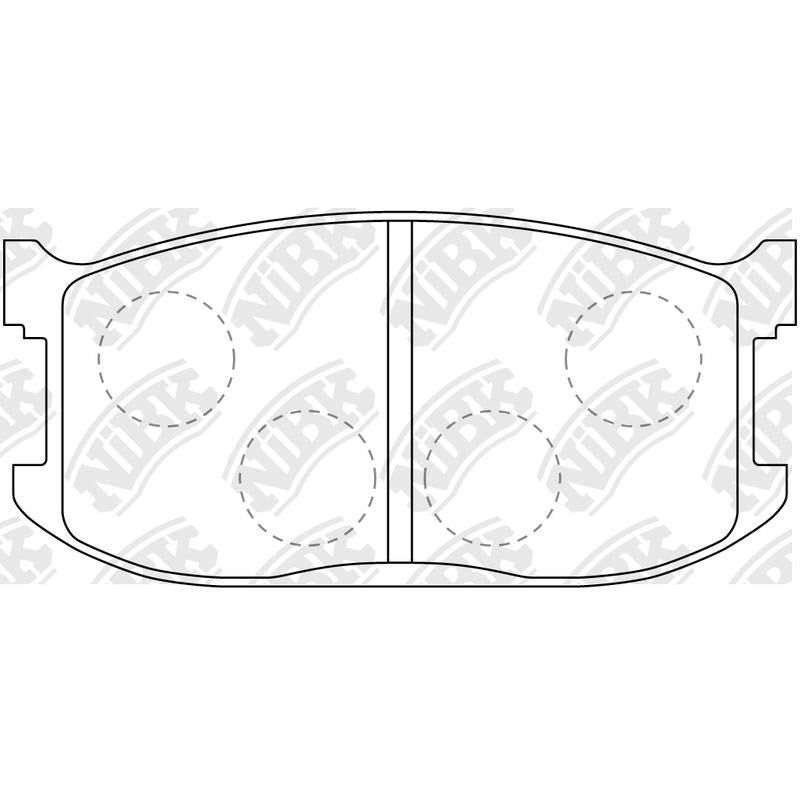 NIBK Pads PN5070