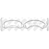 NIBK Pads PN51002