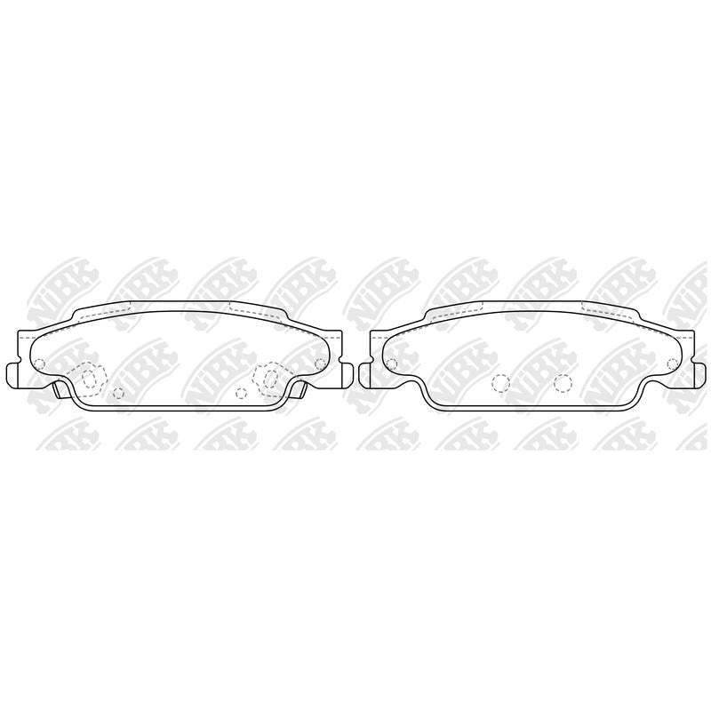 NIBK Pads PN51004