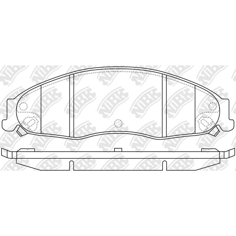 NIBK Pads PN51005