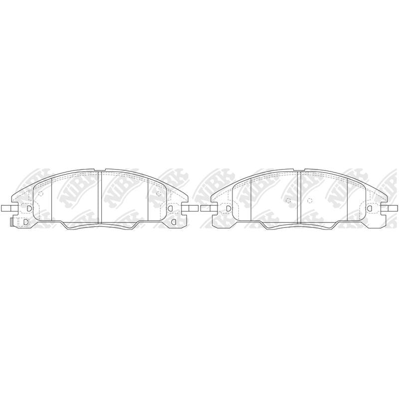 NIBK Pads PN51009