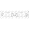 NIBK Pads PN51013