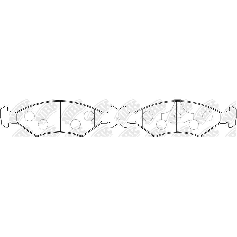 NIBK Pads PN5108