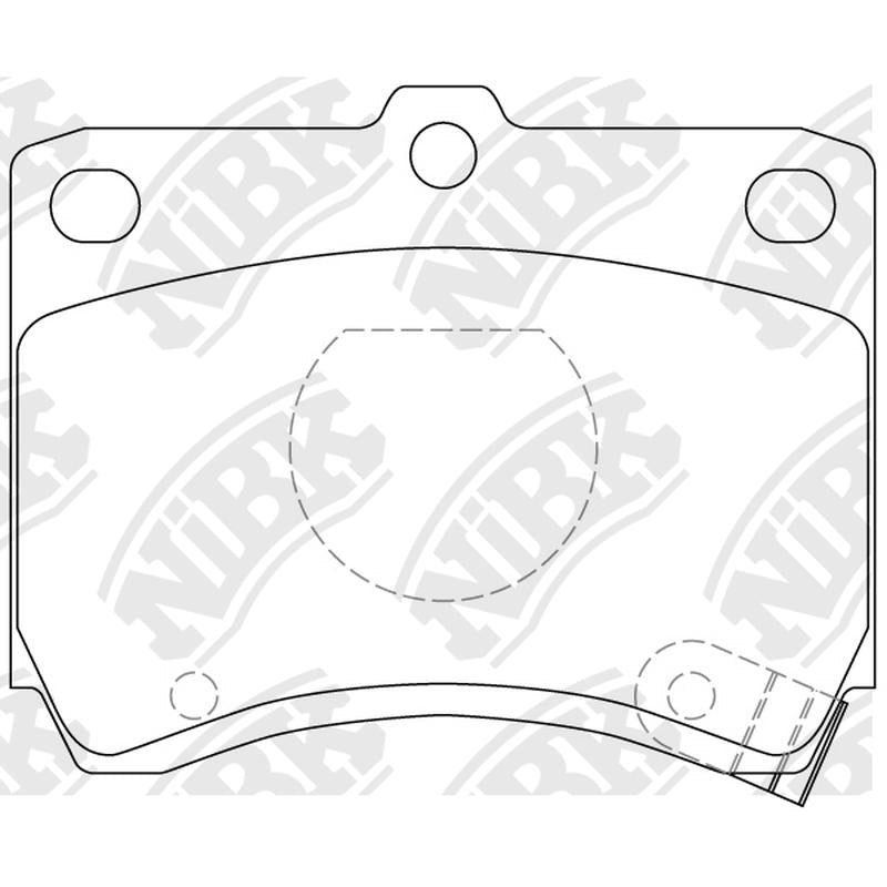 NIBK Pads PN5165