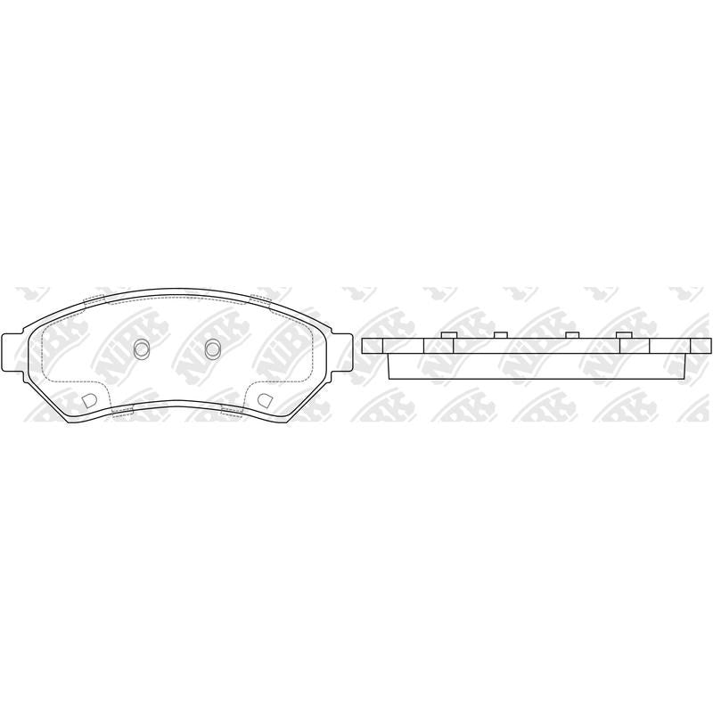 NIBK Pads PN52002