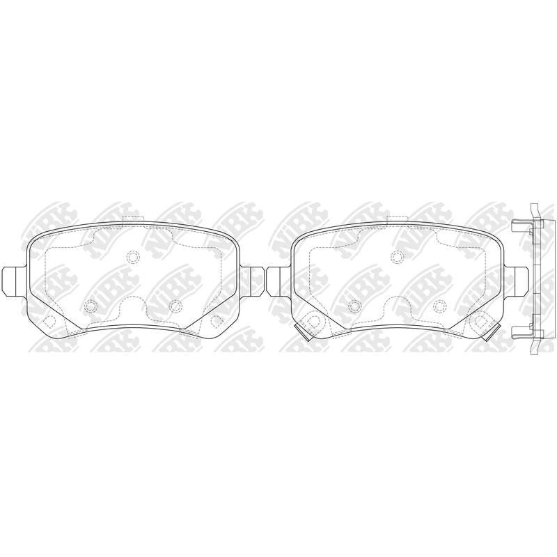 NIBK Pads PN53002