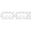 NIBK Pads PN53002