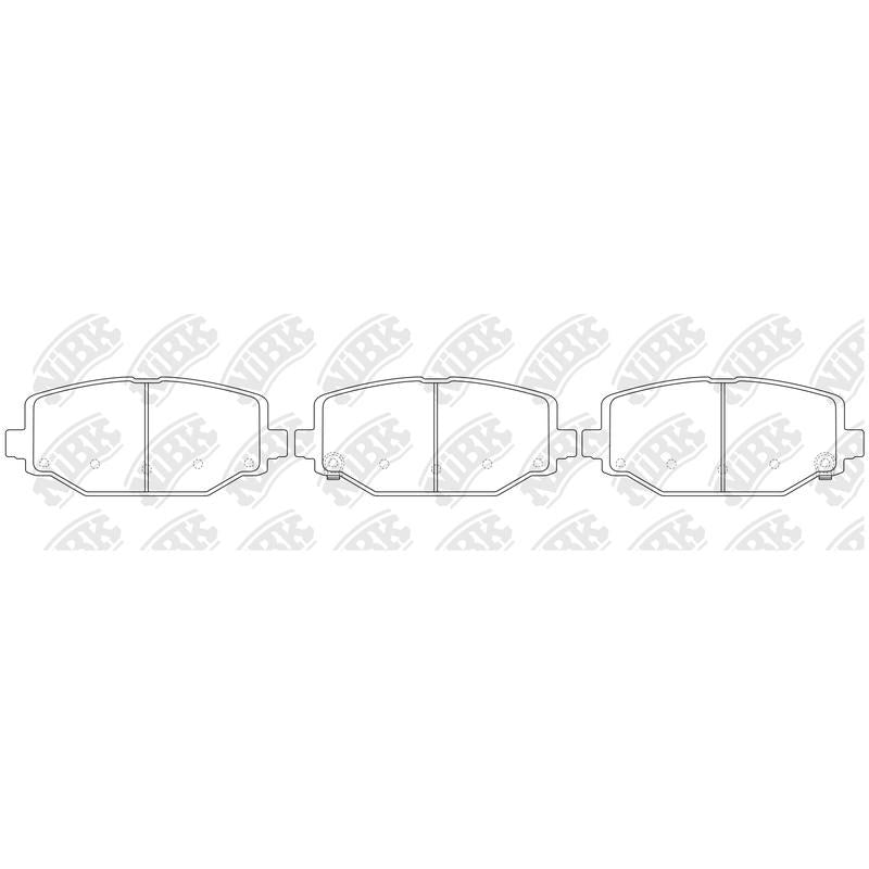 NIBK Pads PN53005