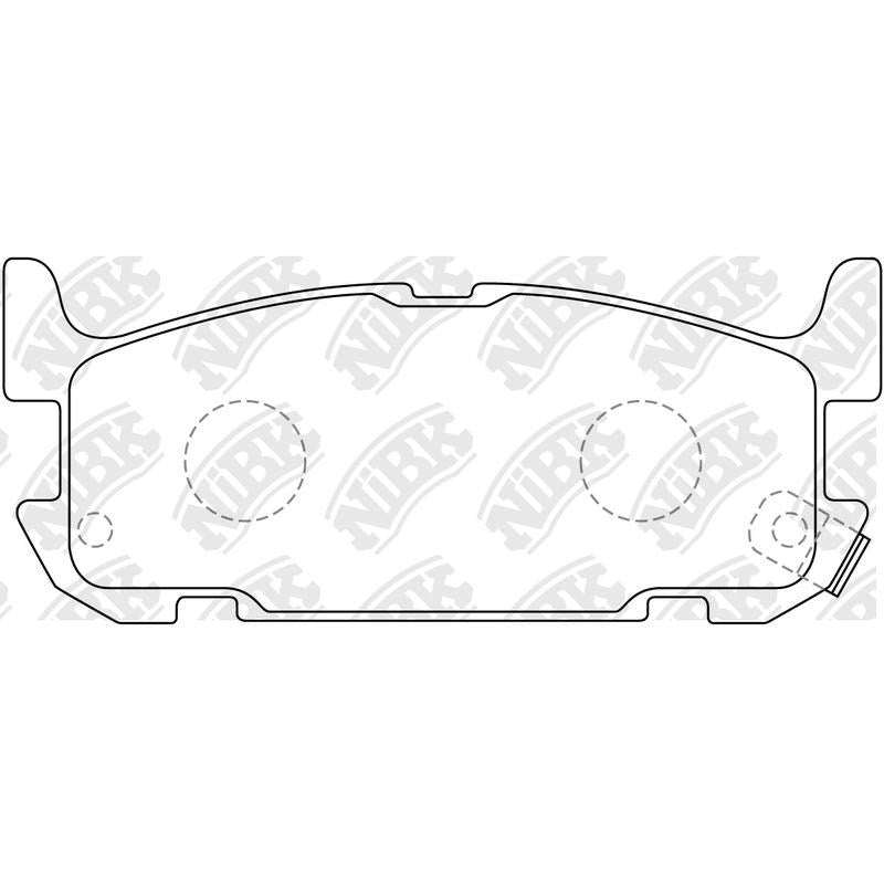 NIBK Pads PN5487